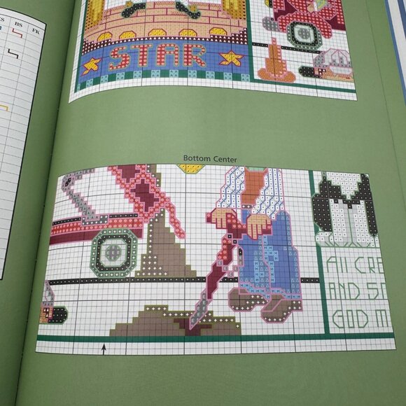 Donna Koolers 555 Cross-Stitch Designs Hardcover Book For The Young At Heart - Picture 6 of 7